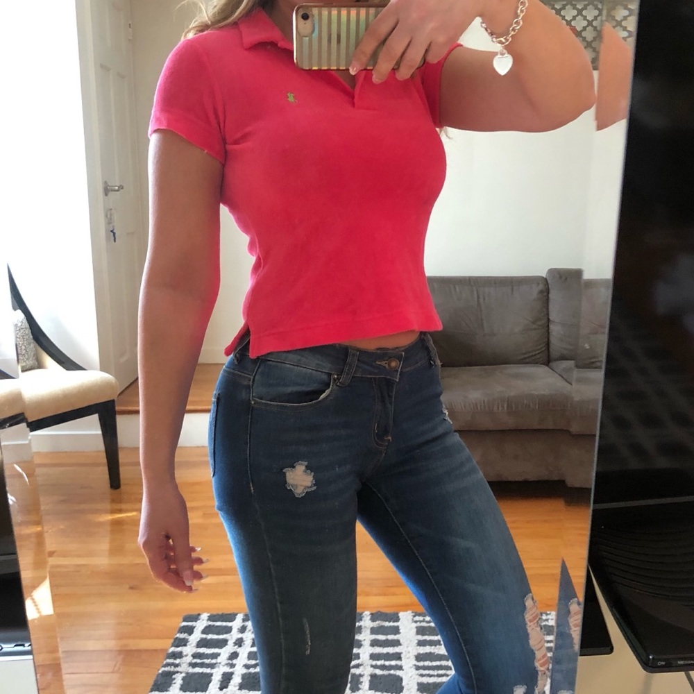 NWOT Ralph Lauren Terry Polo